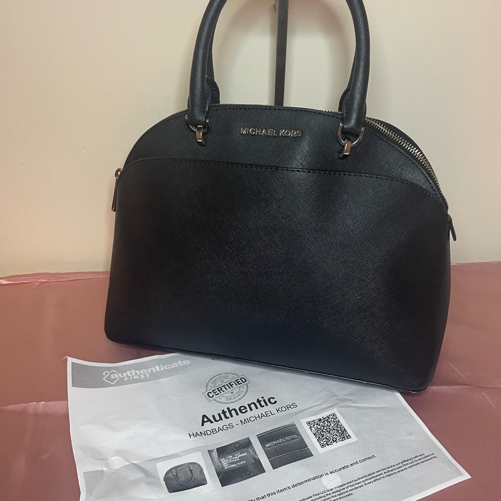 Authentic Michael Kors Purse!!! #016NCOA Michael Kors Black Satchel Bag